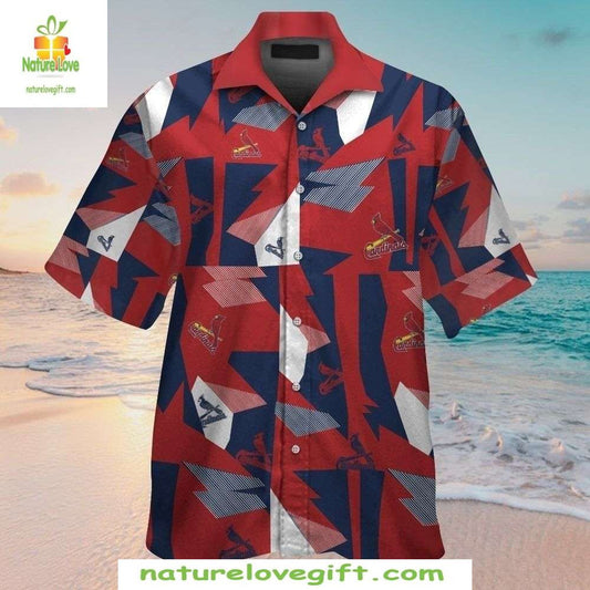 St Louis Cardinals Hawaiian Shirt for Men MLB Baseball Aloha Shirt