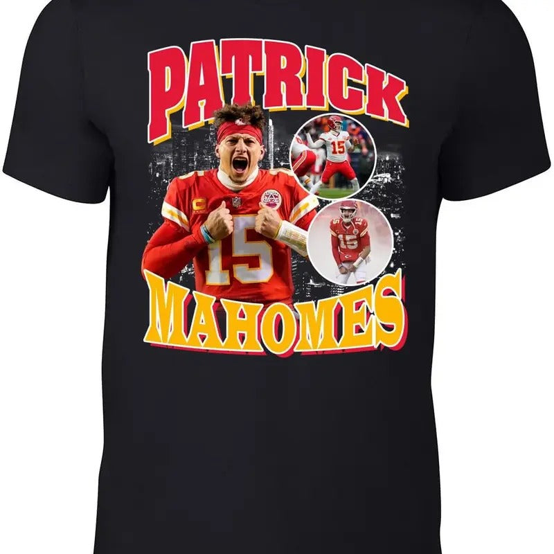 Patrick Mahomes Bootleg Style T-Shirt Hoodie, Sweatshirt | InkThreadWorks.com