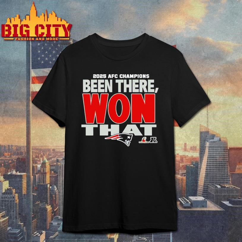 Patriots AFC Champions 2025 Shirt