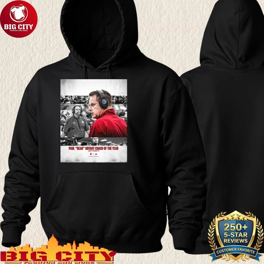 Paul Bear Bryant Coach Of The Year Curt Cignetti Shirt