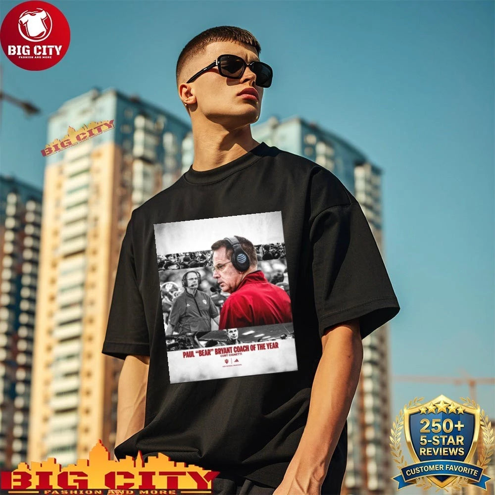 Paul Bear Bryant Coach Of The Year Curt Cignetti Shirt
