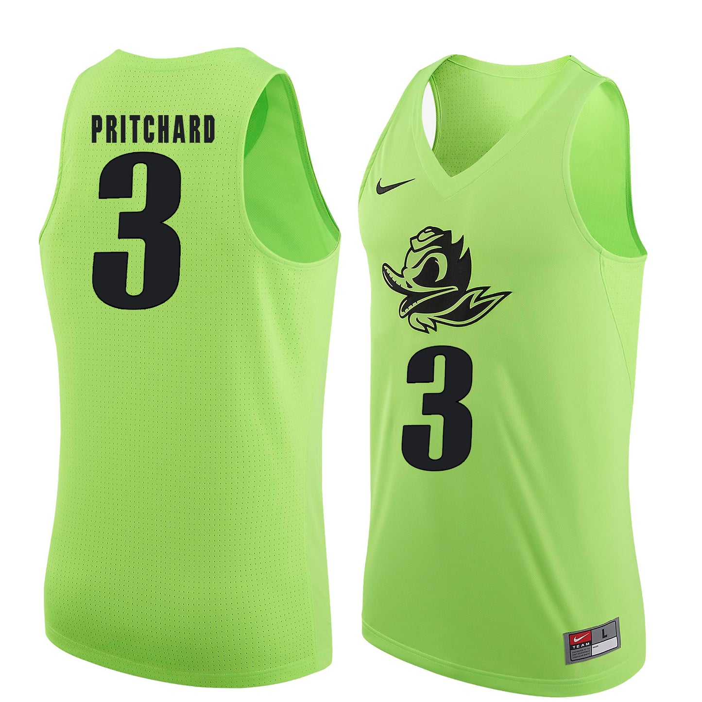 Payton Pritchard 3 Neon Green