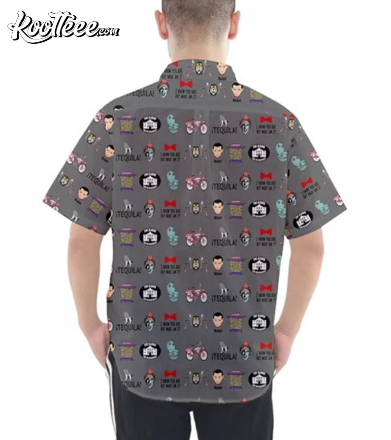 Pee Wee Herman Tequila Hawaiian Shirt