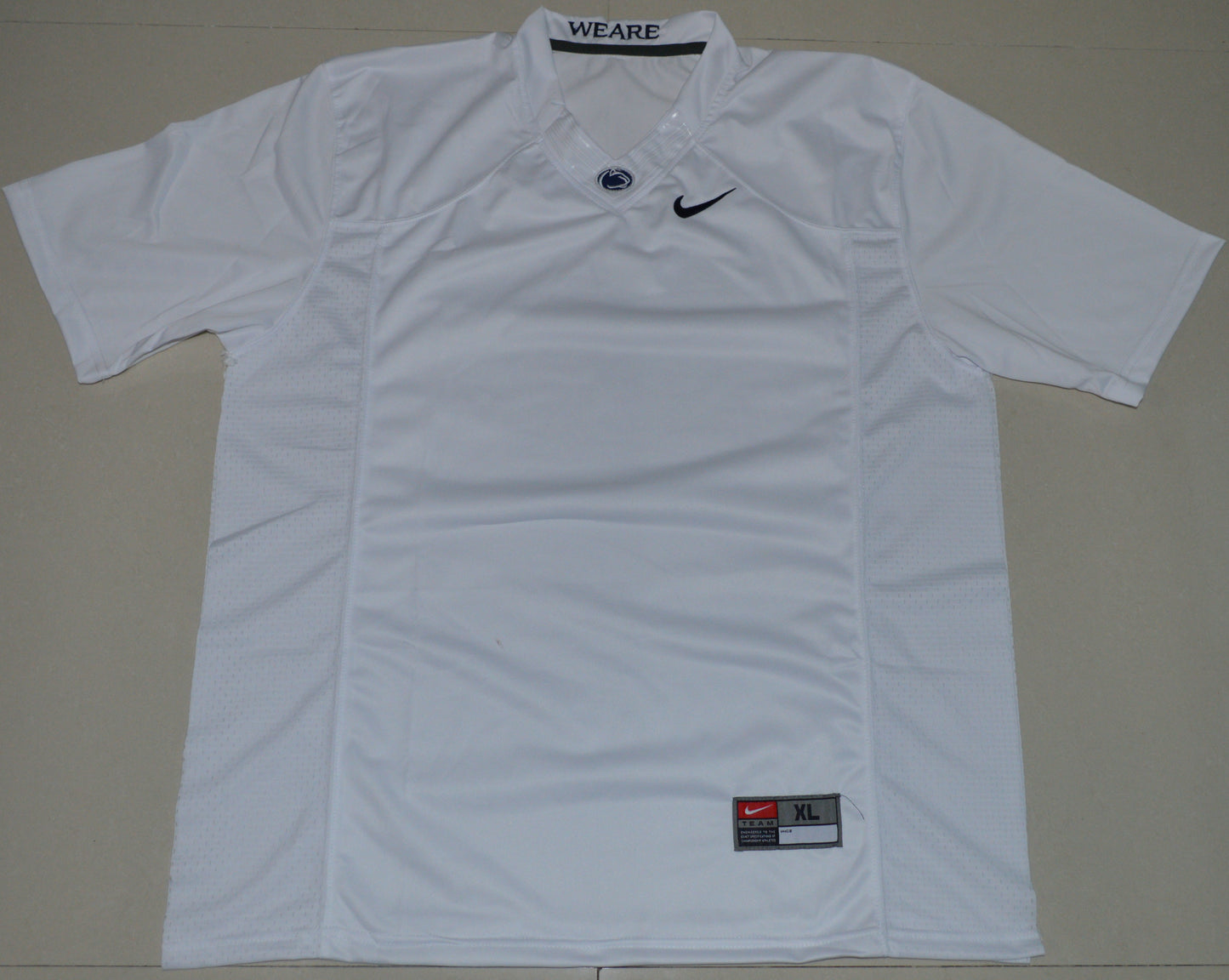 Penn State Blank White Front