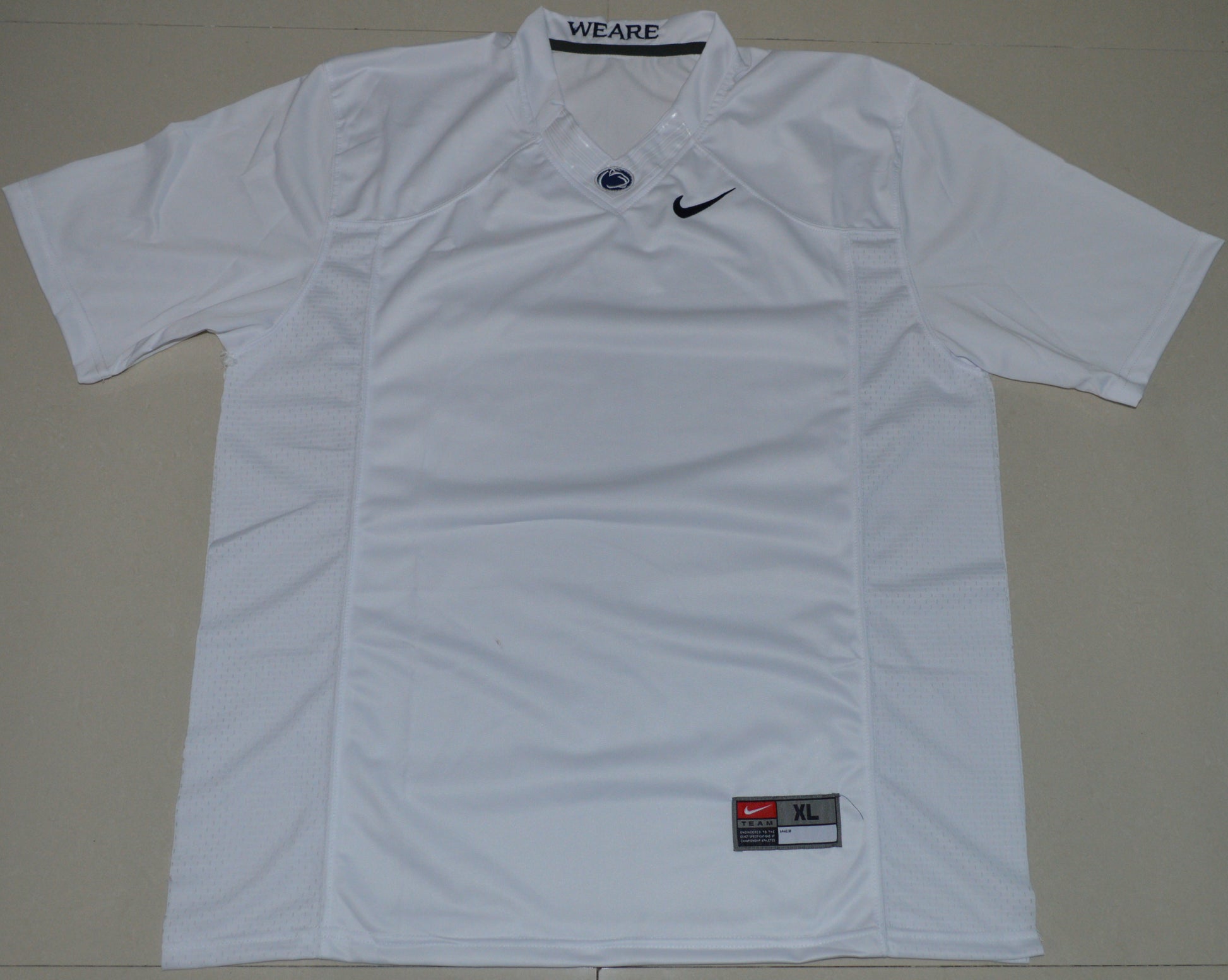 Penn State Blank White Front