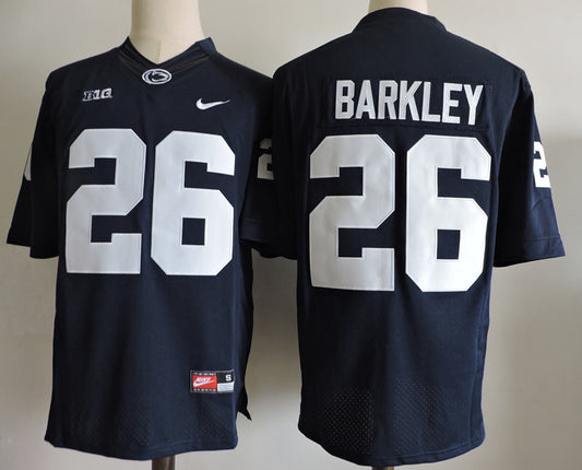 Penn State Nittany Lions #26 Saquon Barkley Style 4