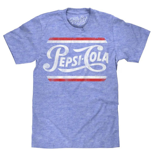 Pepsi Classic Script T-Shirt - Blue