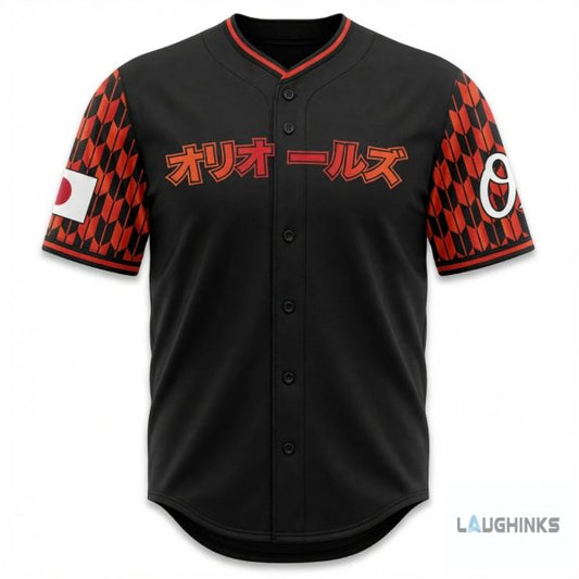 Personalized 2026 Orioles Japanese Heritage Night Baseball Jersey Giveaway