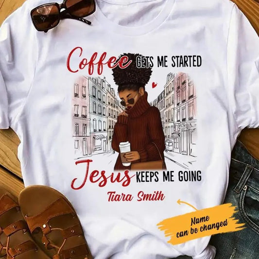 Personalized BWA Coffee Jesus T Shirt AG272 85O36 Hoodie, Sweatshirt | InkThreadWorks.com