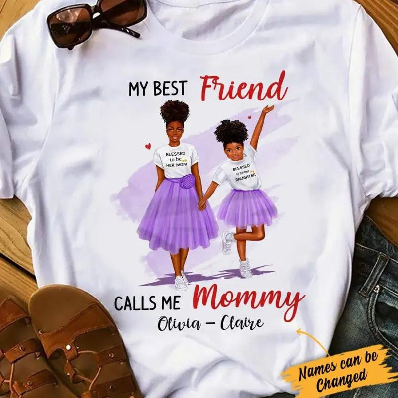 Personalized BWA Mom Friend T Shirt AG61 65O34 Hoodie, Sweatshirt | InkThreadWorks.com