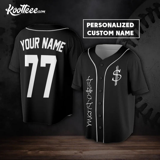 Peso Pluma Merch Custom Name Baseball Jersey