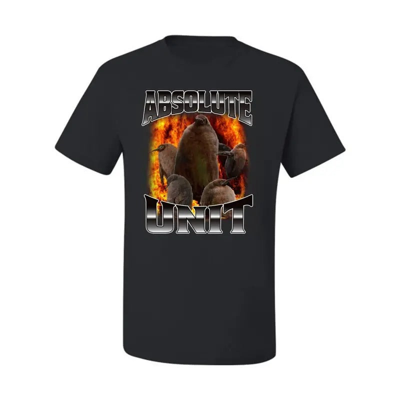 Pesto the Penguin Absolute Unit Bootleg Rap Fire Style Viral Meme Pop Culture Men's T-Shirt Hoodie, Sweatshirt