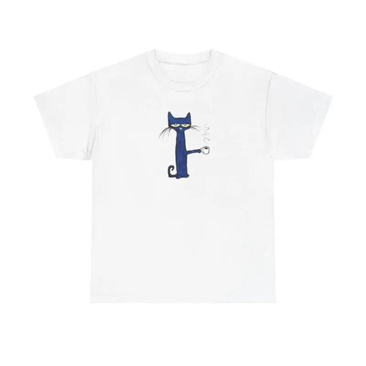 Pete The Cat Coffee Shirt - Memories Shirt - Gift For BoyFriends - Cat Lovers