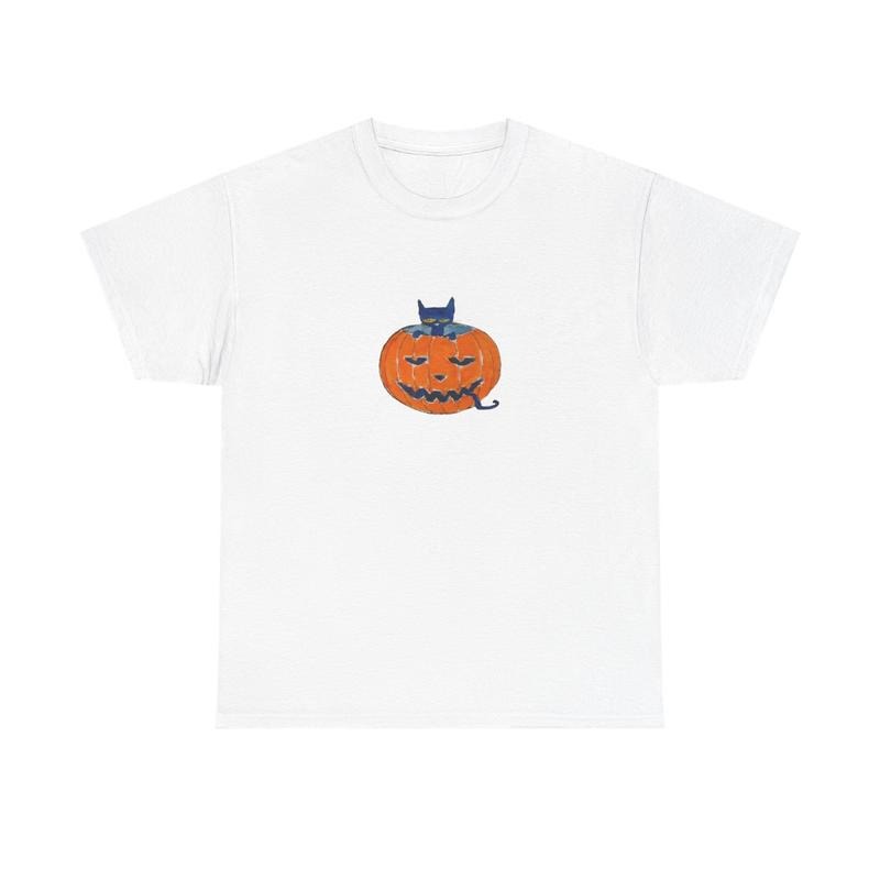 Pete the Cat Pumpkin Fall Shirt Hoodie, Sweatshirt | InkThreadWorks.com