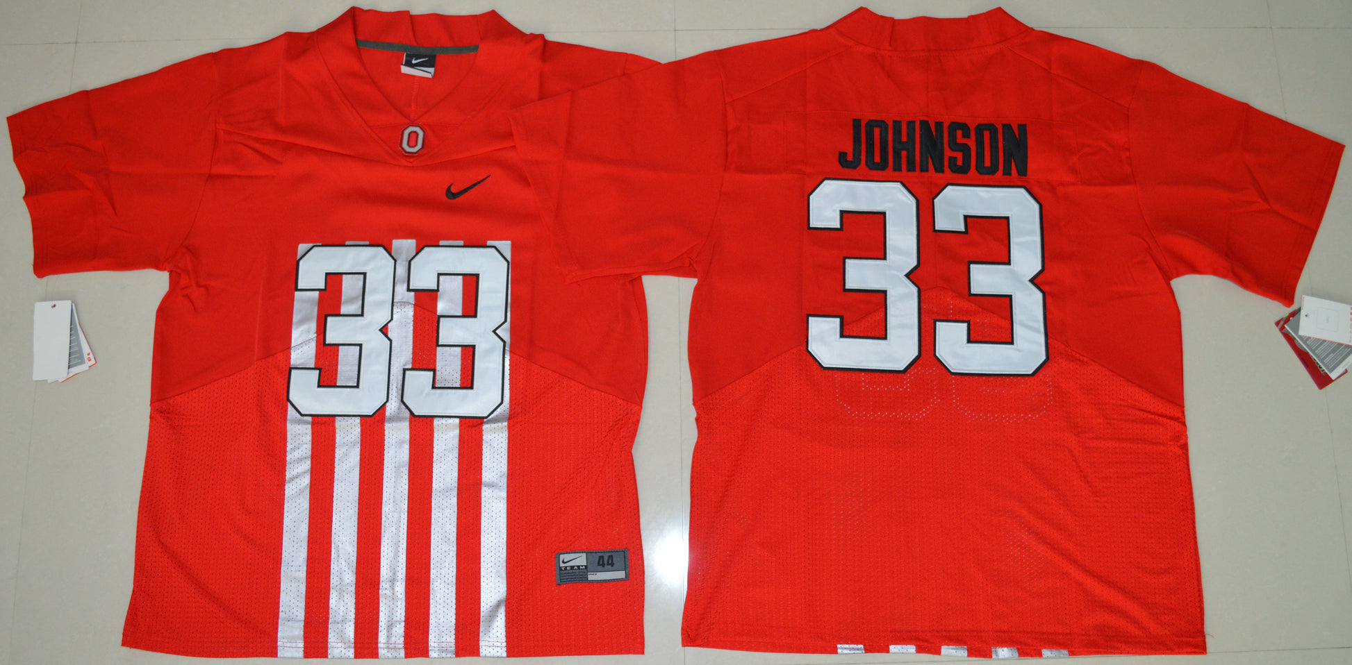 Pete Johnson 33 Elite Red 2016 New