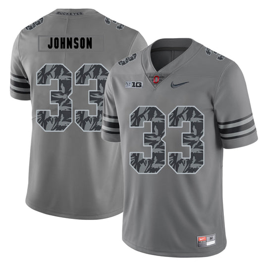 Pete Johnson 33 Pattern Dark Gray