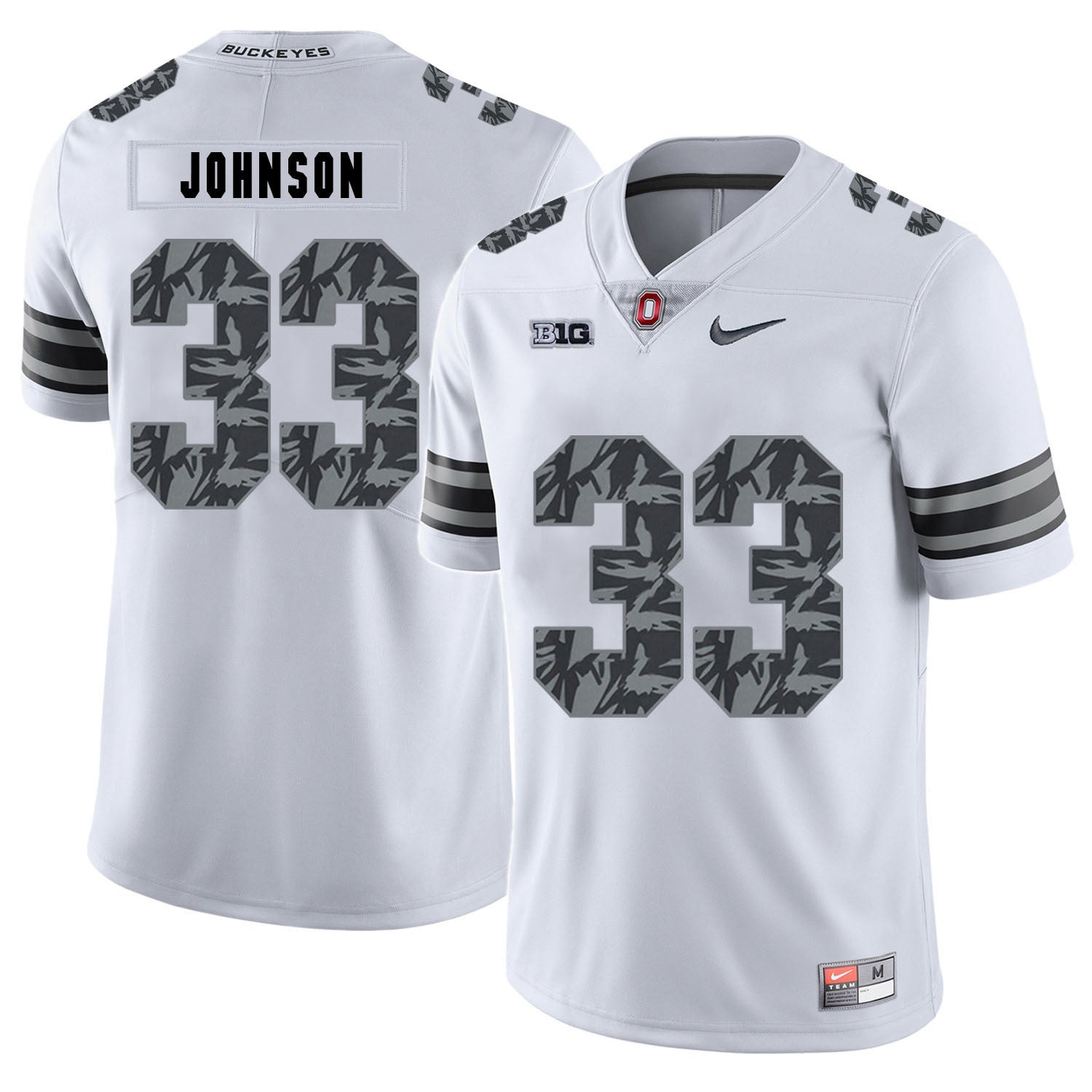 Pete Johnson 33 Pattern White