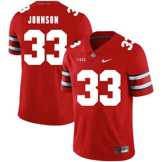 Pete Johnson 33 Red
