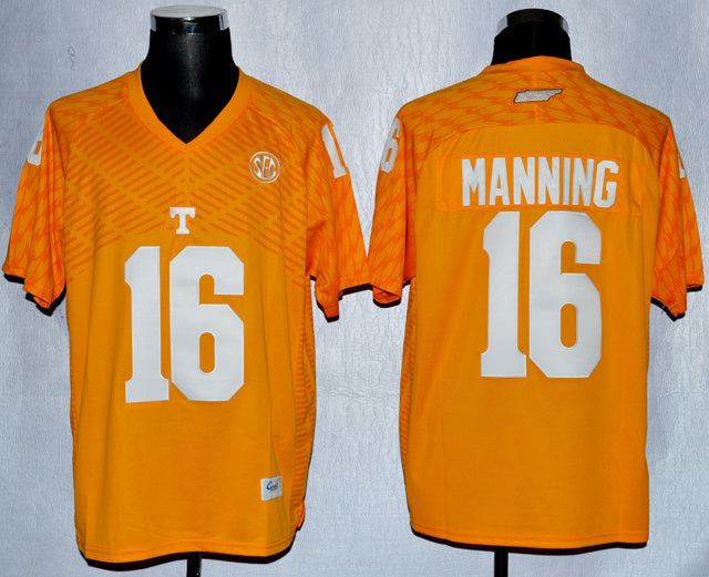Peyton Manning #16 Orange