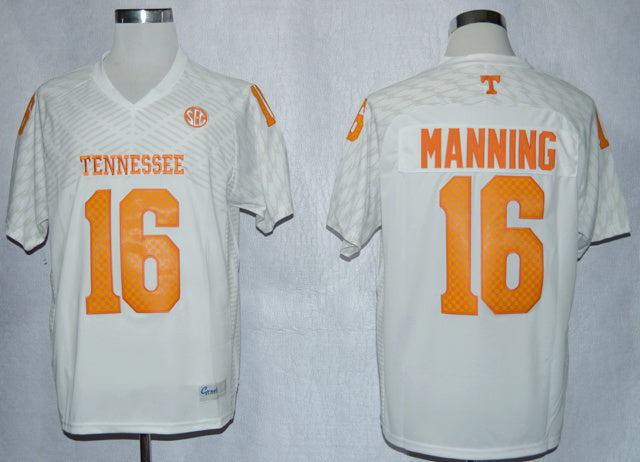 Peyton Manning #16 White