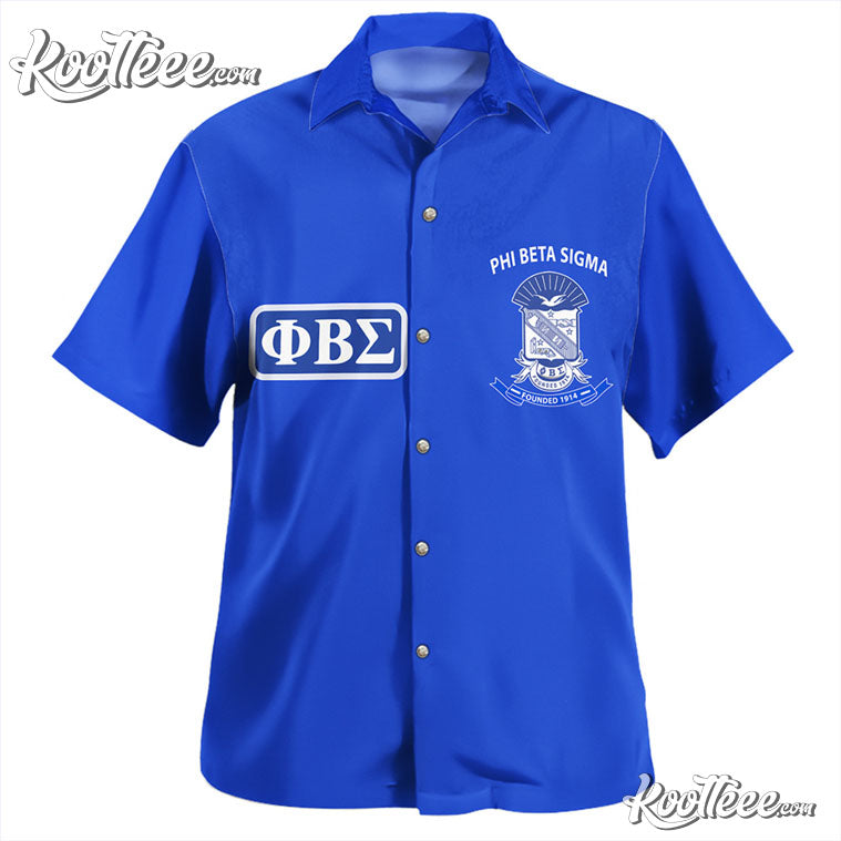 Phi Beta Sigma Frat Inc 1914 Hawaiian Shirt