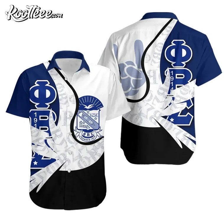 Phi Beta Sigma Fraternity Hawaiian Shirt