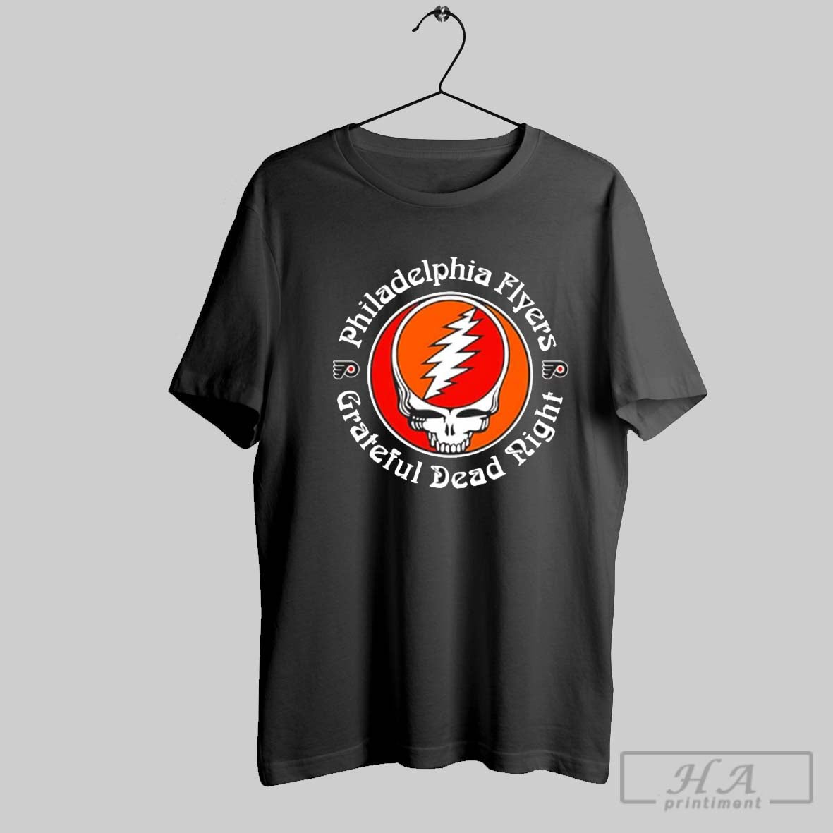 Philadelphia Flyers Grateful Dead Night Logo