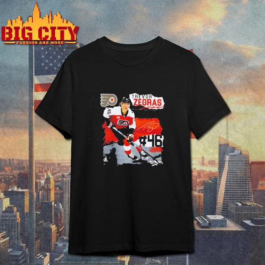 Philadelphia Flyers Trevor Zegras Fresh Ice Shirt