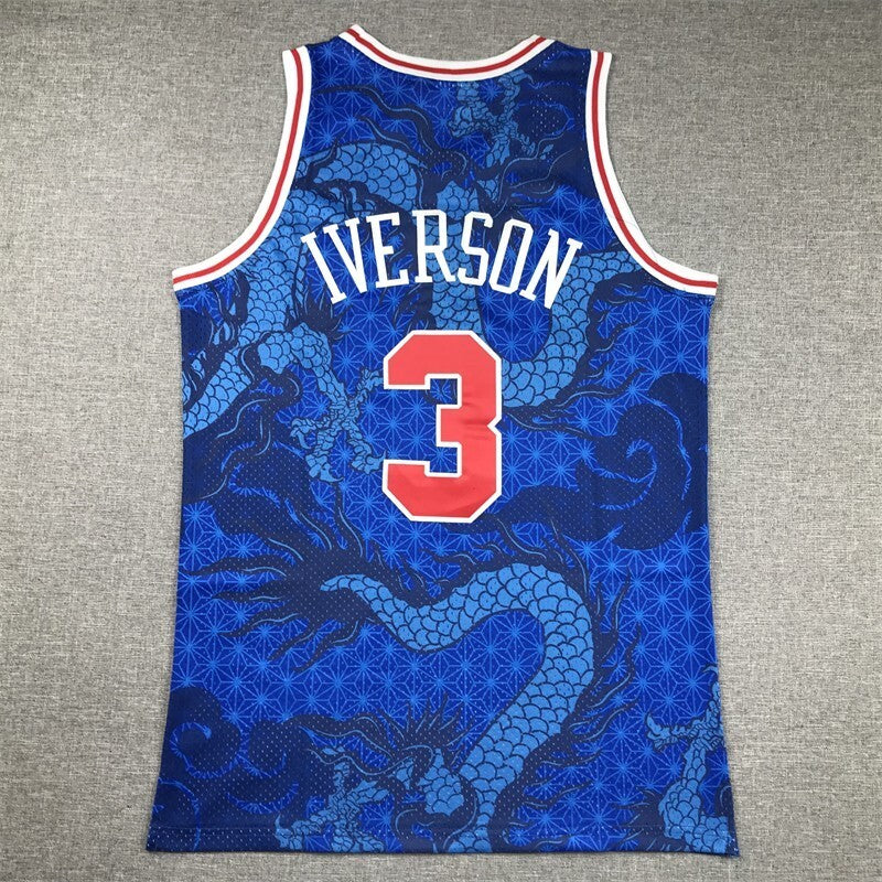 Philadelphia 76ers #3 Allen Iverson 76 3 Year of Dragon Limited s-xxl (2)_[1] Style 1