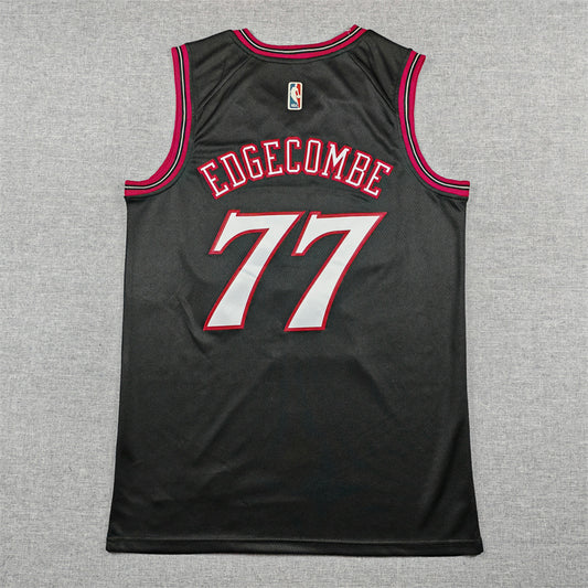 Philadelphia 76ers #77 V. J. Edgecombe 26 76 77 Classic Black Style 1