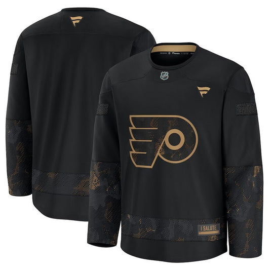 Philadelphia Flyers 2024 Military Appreciation Practice Jersey - Black