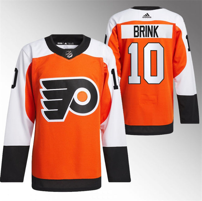 Philadelphia Flyers #10 Bobby Brink 202324 Orange