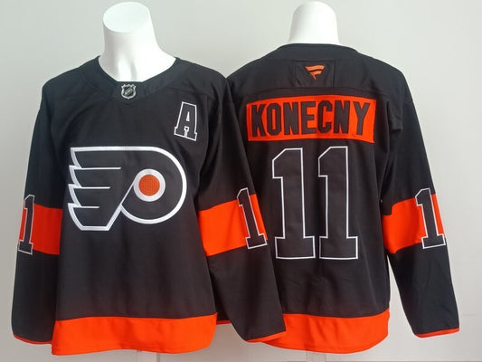 Philadelphia Flyers #11 Travis Konecny Flyers Style 3