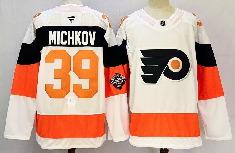 Philadelphia Flyers #39 Matvei Michkov Style 1