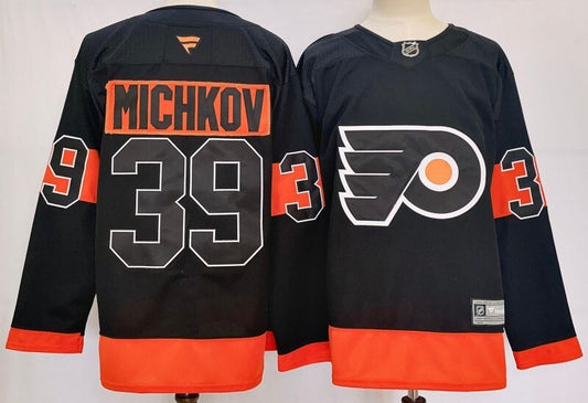 Philadelphia Flyers #39 Matvei Michkov Style 2