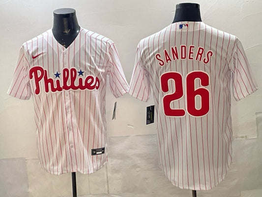 Philadelphia Phillies #26 Sanders Phillies Adult