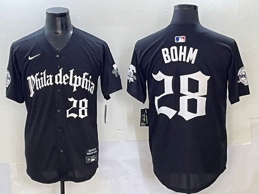 Philadelphia Phillies #28 Alec Bohm Phillies 5 Collaboration Style 1