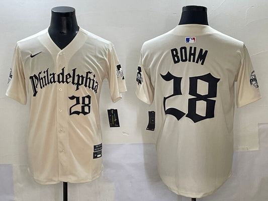 Philadelphia Phillies #28 Alec Bohm Phillies 5 Collaboration Style 3