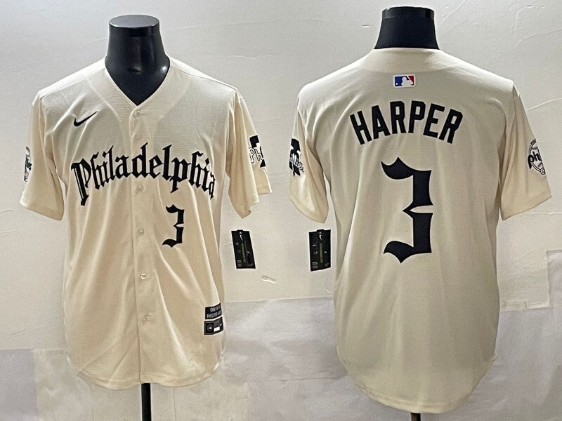 Philadelphia Phillies #3 Bryce Harper Phillies 5 Collaboration Style 1