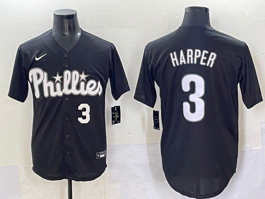 Philadelphia Phillies #3 Bryce Harper Phillies Special Edition Adult Style 1