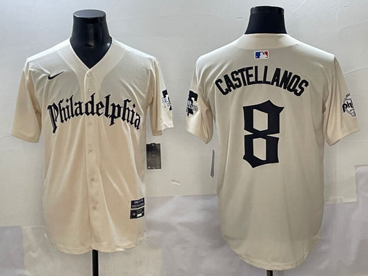 Philadelphia Phillies #8 Nick Castellanos Phillies 5 Collaboration Style 3