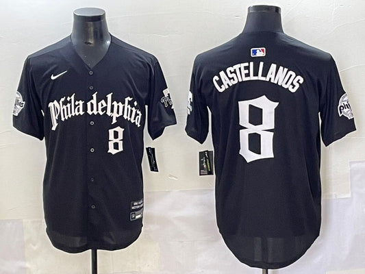 Philadelphia Phillies #8 Nick Castellanos Phillies 5 Collaboration Style 4