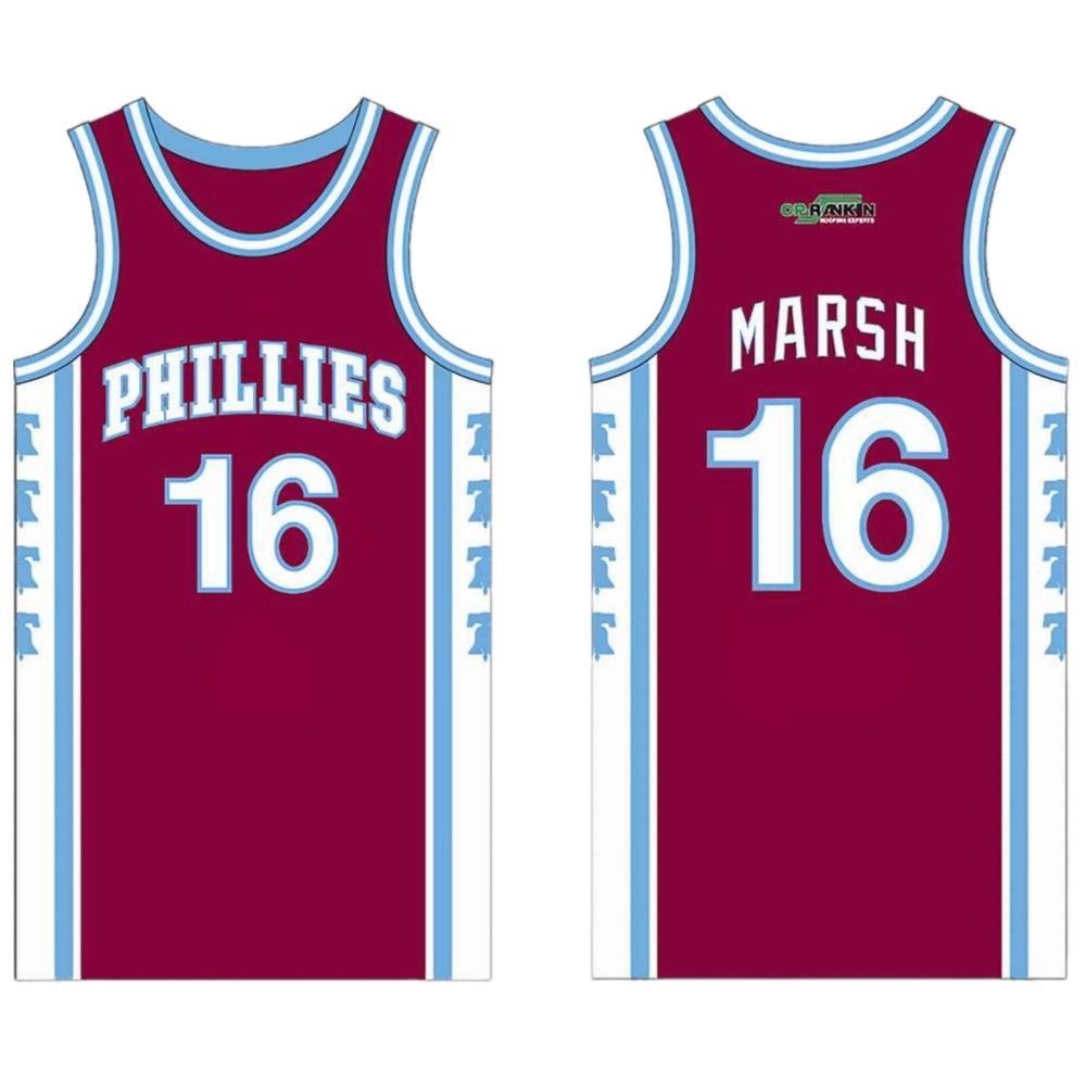 Phillies Brandon Marsh Basketball Jersey Giveaway 2025 - Grishko.com