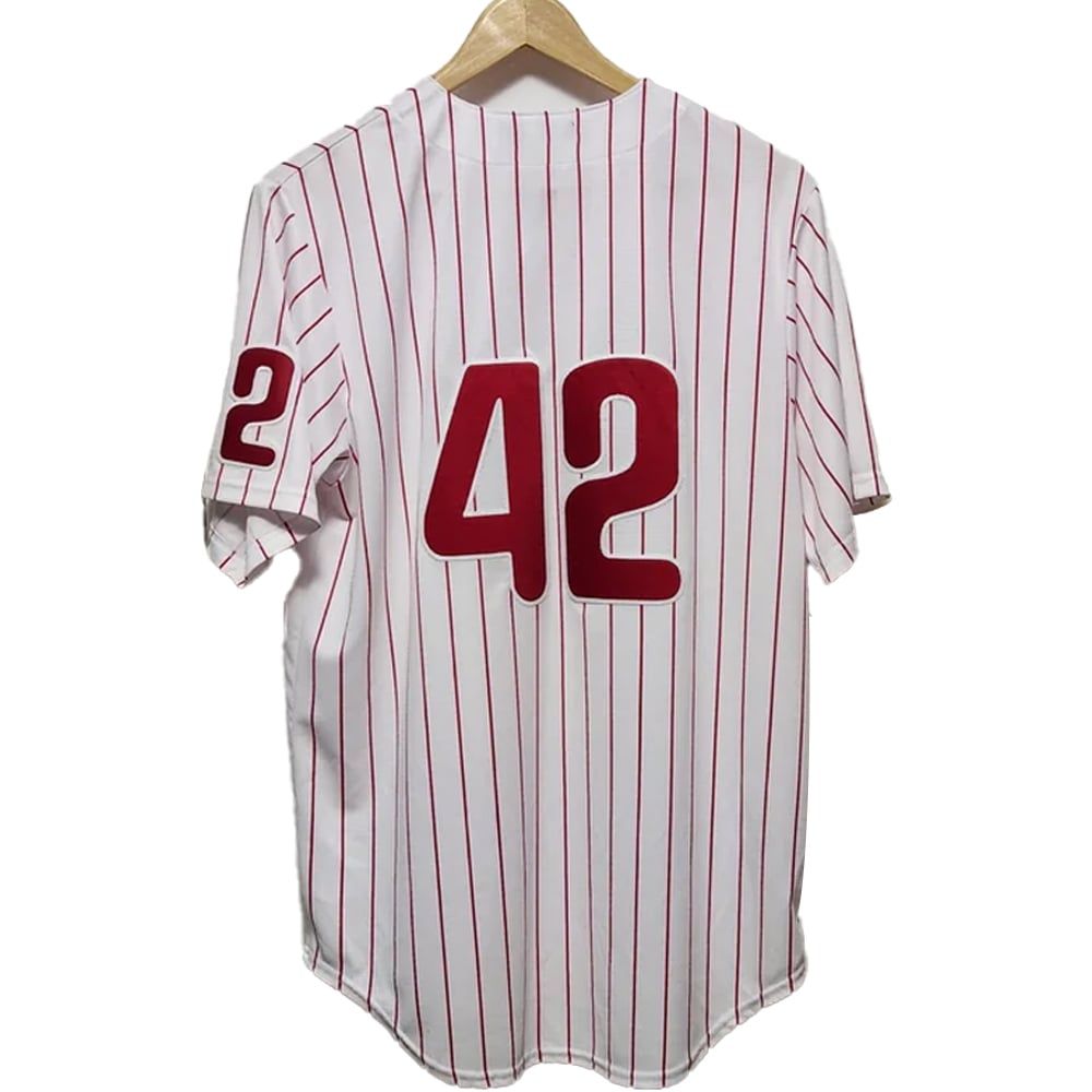 Phillies Jackie Robinson Day 42 Baseball Jersey 2025 - Grishko.com