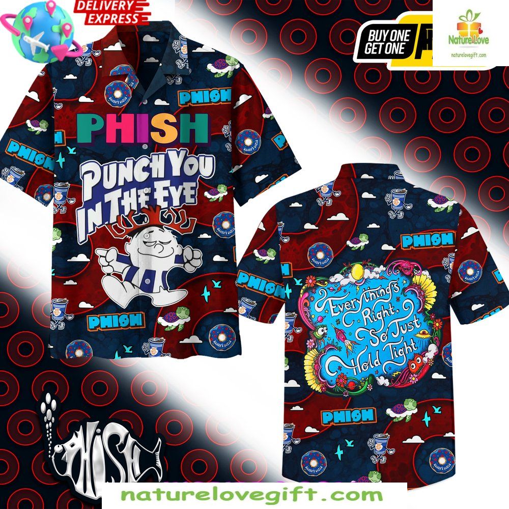 Phish Summer Tour 2026 Announced Hawaiian Shirt