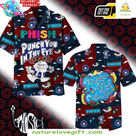Phish Summer Tour 2026 Announced Hawaiian Shirt