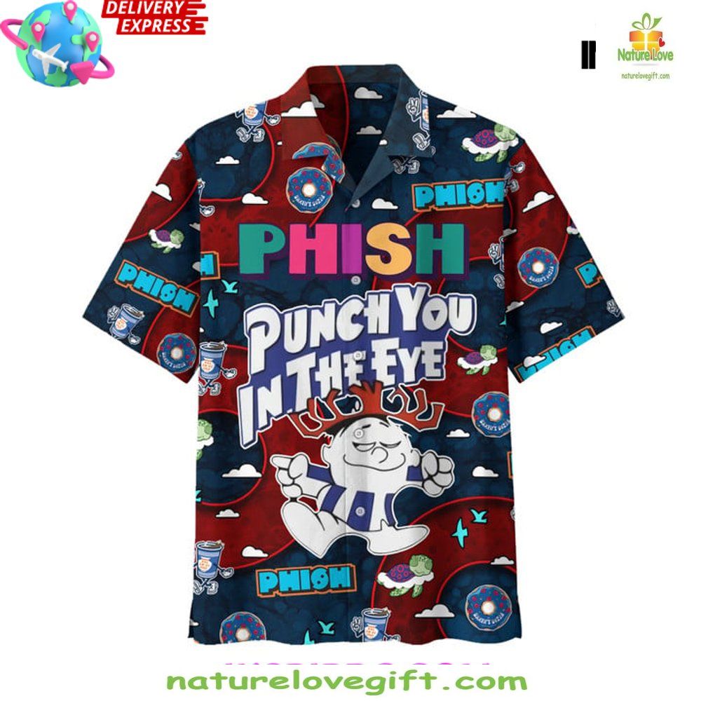 Phish Summer Tour 2026 Announced Hawaiian Shirt