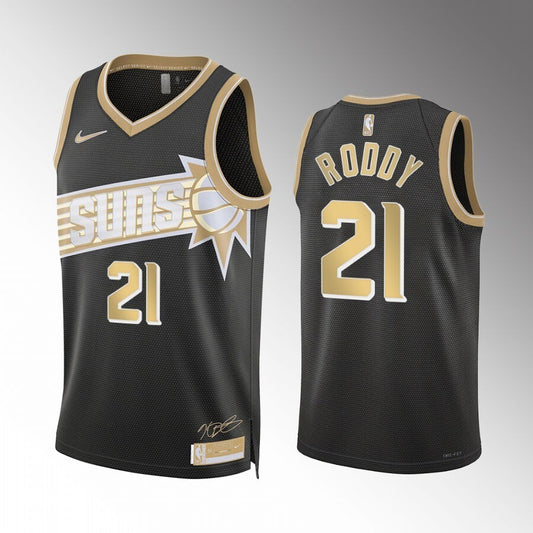 Phoenix Suns #21 David Roddy 2024 NBA Select Series Black Style 1