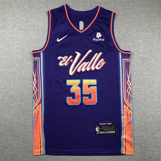 Phoenix Suns #35 Kevin Durant Suns 35 Edition Purple City s-xxl Style 2