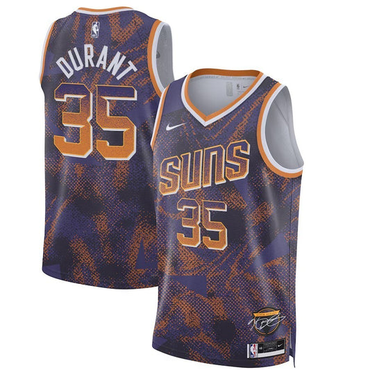 Phoenix Suns #35 Kevin Durant Unisex 2025 Select Series Swingman Player Jersey - Purple